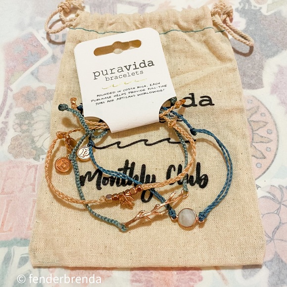 Pura Vida Jewelry - Pura Vida November 2018 “Branch Out” bracelet club set